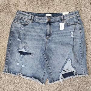 LANE BRYANT women's denim shorts
